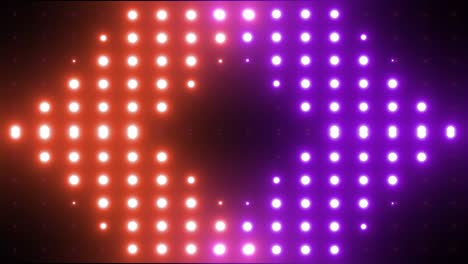 purple and red stage lights