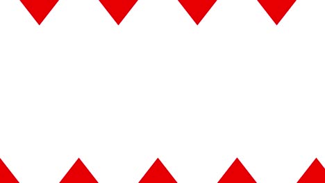 material de bucle de triángulo de onda dentada animación gráficos de movimiento