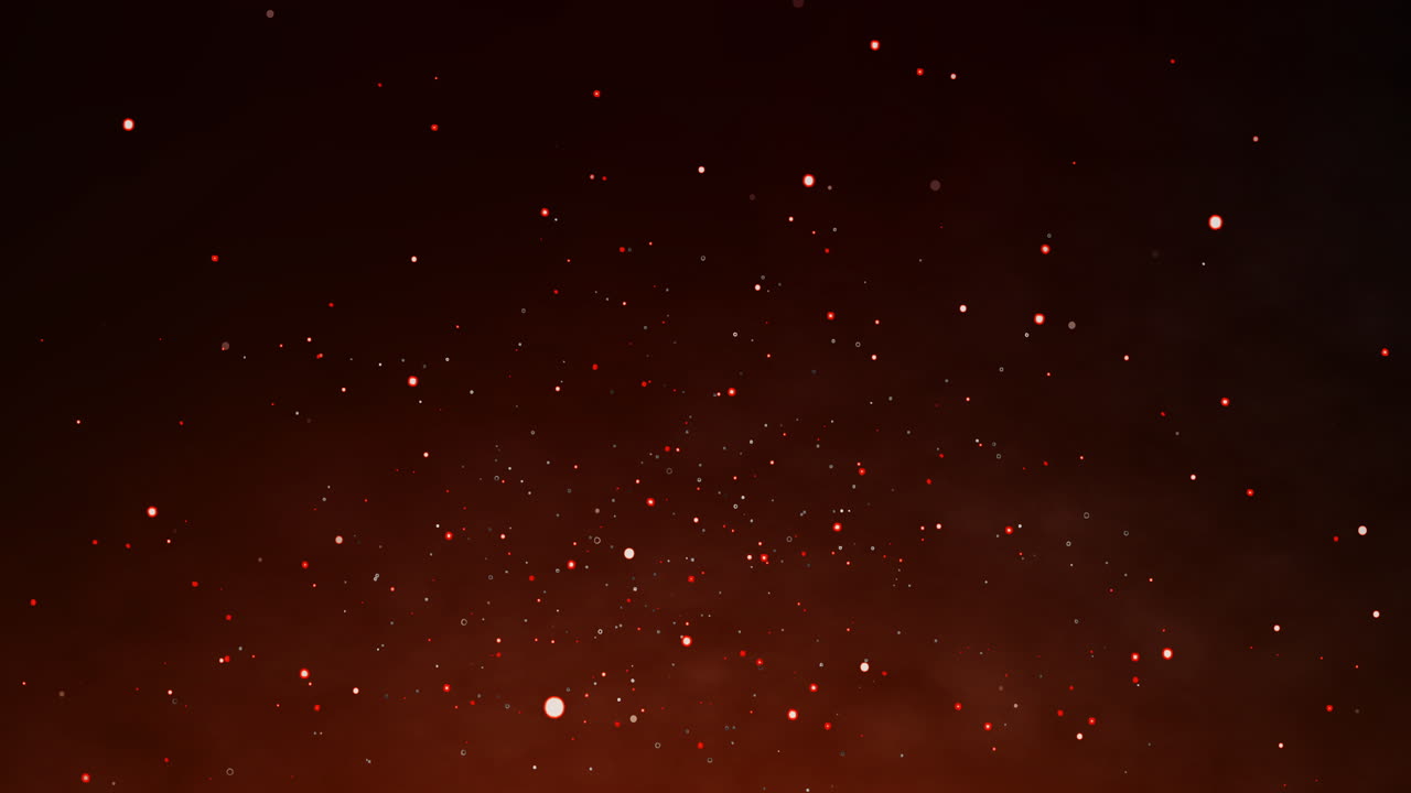 Abstract fire embers background
