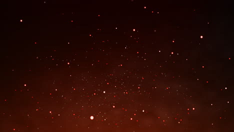 abstract fire embers background