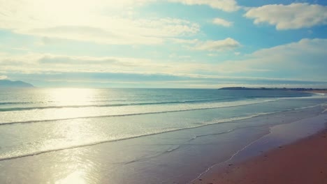 beautiful sea on a sunny day 4k