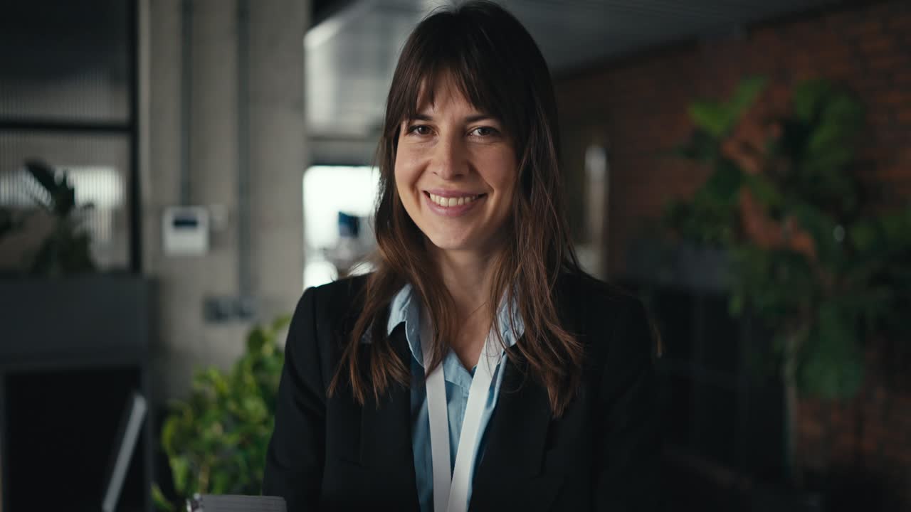 Businesswoman portrait in the office