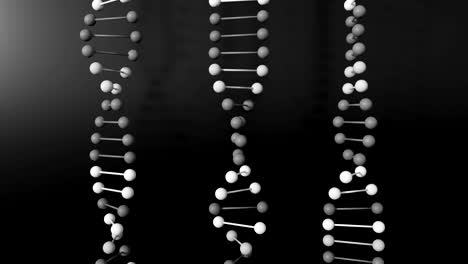 4K Abstract DNA double helix.