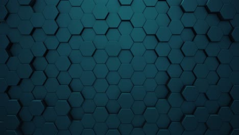 dark teal hexagon pattern background