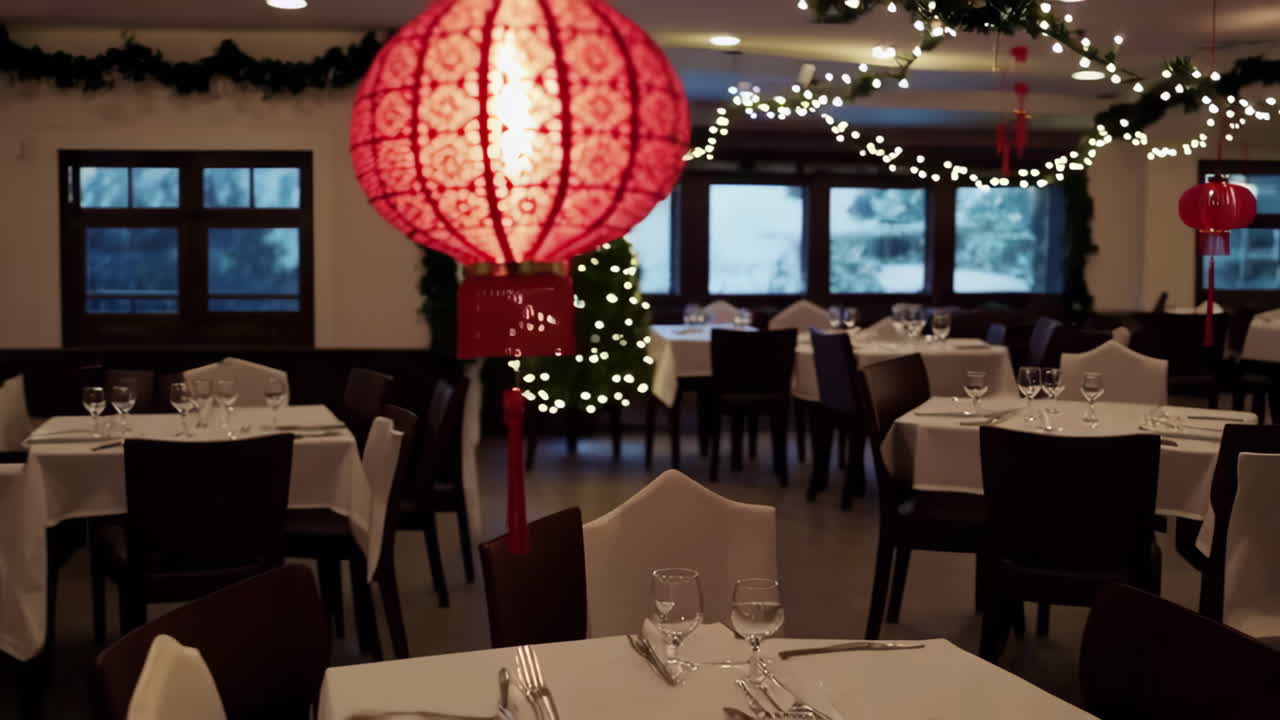 Red Chinese Lantern Decoration