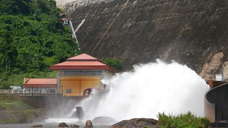 prakarnchon khun dan dam, nakhon nayok, thailand.