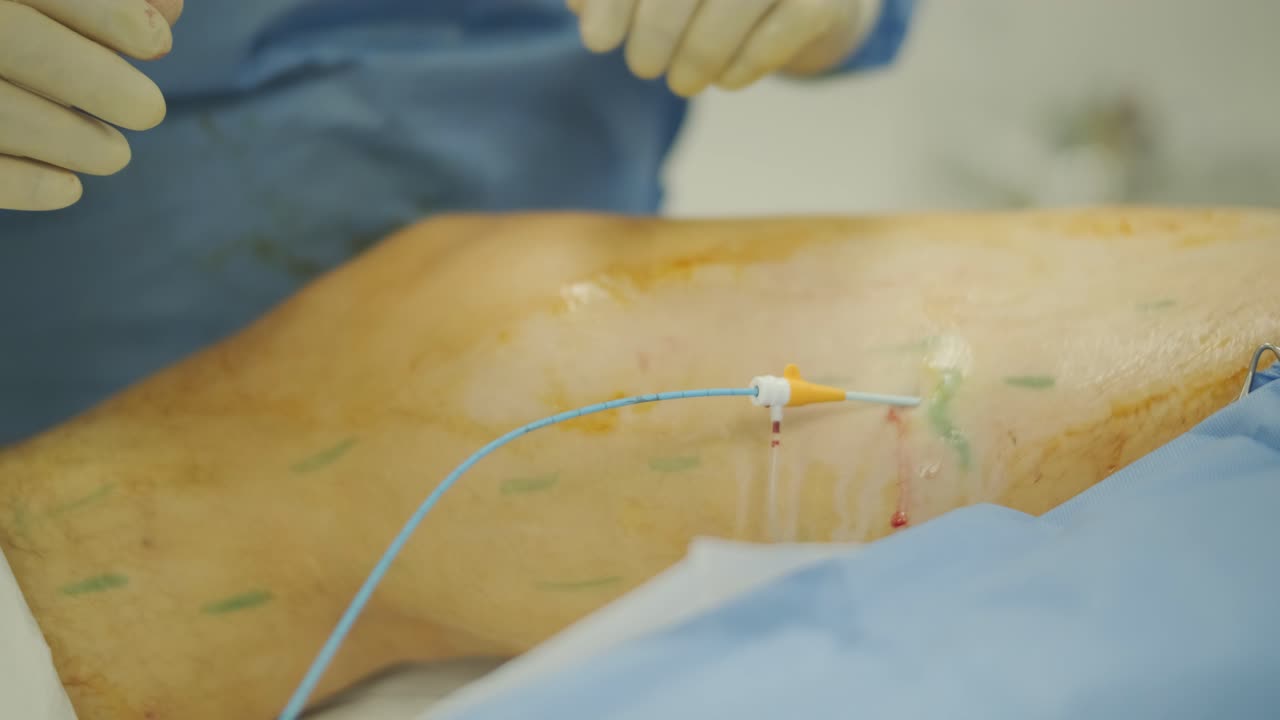 aplicación de bioglue en el tratamiento quirúrgico de la úlcera de la pierna