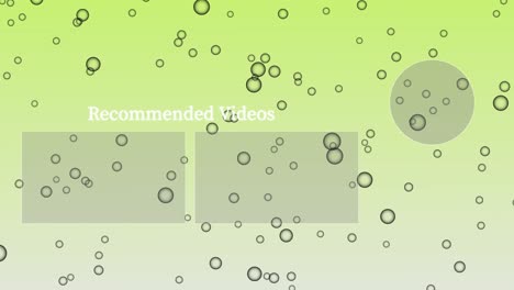 bubble fancy end card ending screen motion graphics