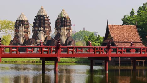 static view of a temple with a reflecting pond