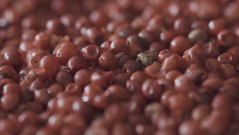 full of red peppercorn falling down in slow motion took in studio 2