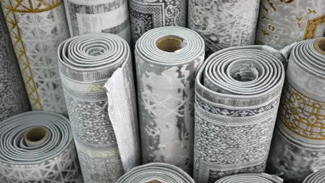 rolled up rugs for sale