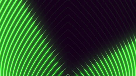 dynamic neon pattern with neon green lines