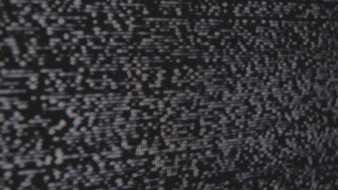 Tv Noise no signal Loop perspective