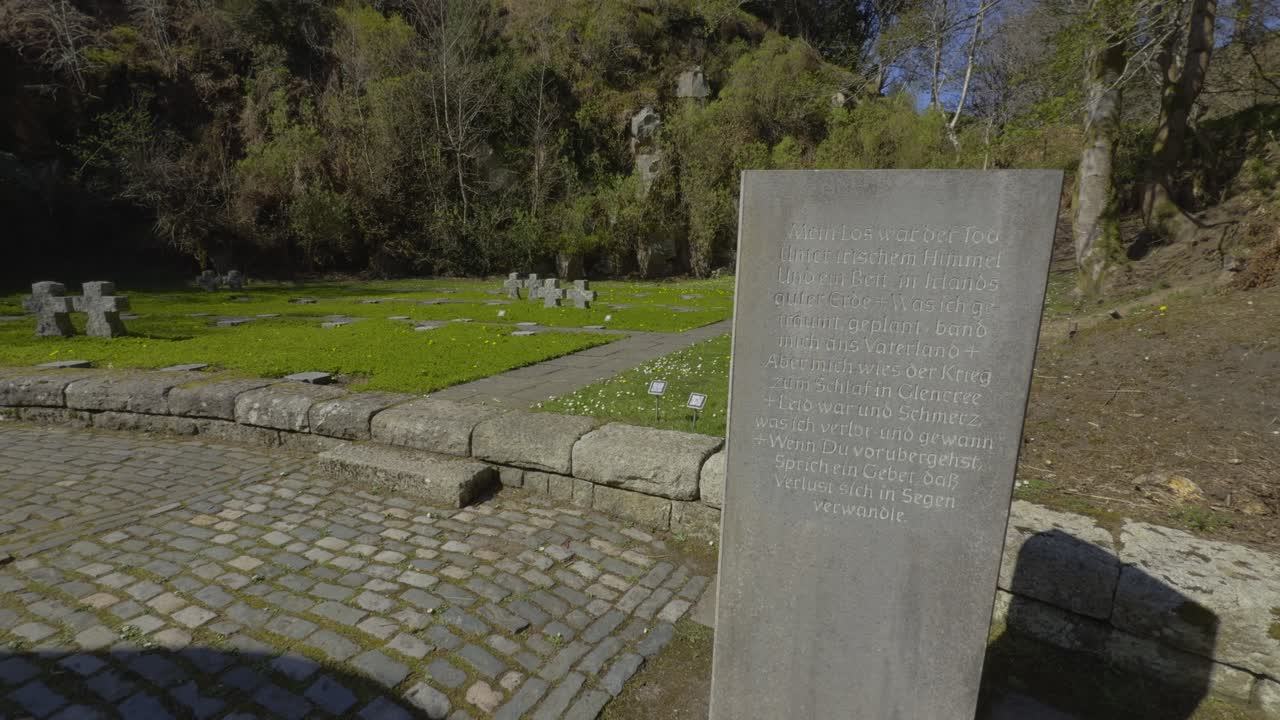 ireland German War Cemetery at Glencree Wicklow soldiers of two world wars