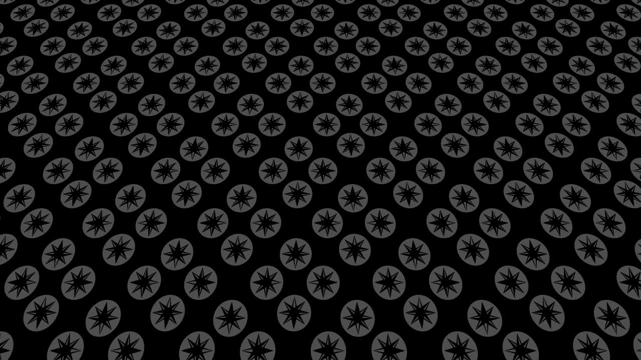 Graphic Pattern in Black and White that tilts up and moves.