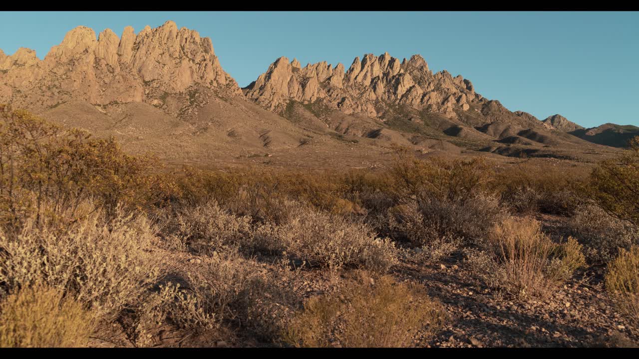 paisaje de la cordillera del desierto