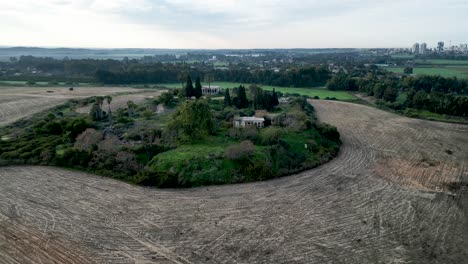 Videos-De-Drones-4k-De-Tel-Shalaf:-Dígale-Al-Sitio-Histórico-De-Esh-Shalaf-En-Las-Afueras-Del-Sur-De-La-Ciudad-De-Rehovot