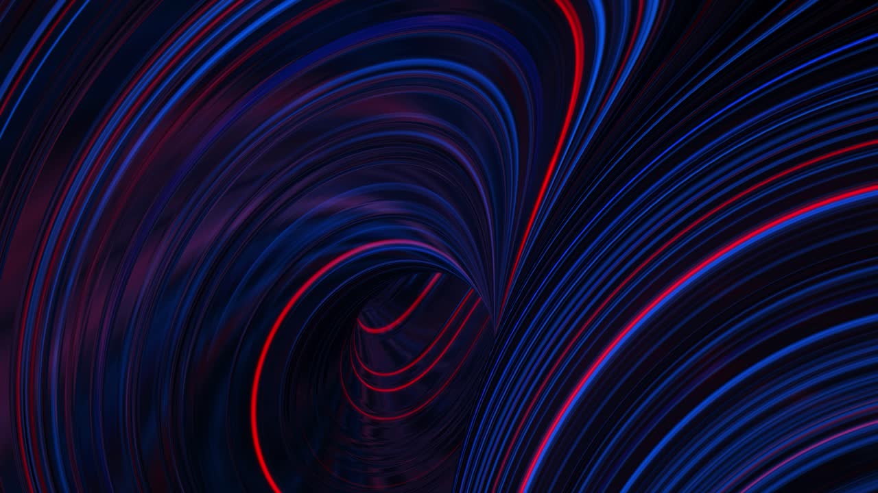 túnel de neón abstracto