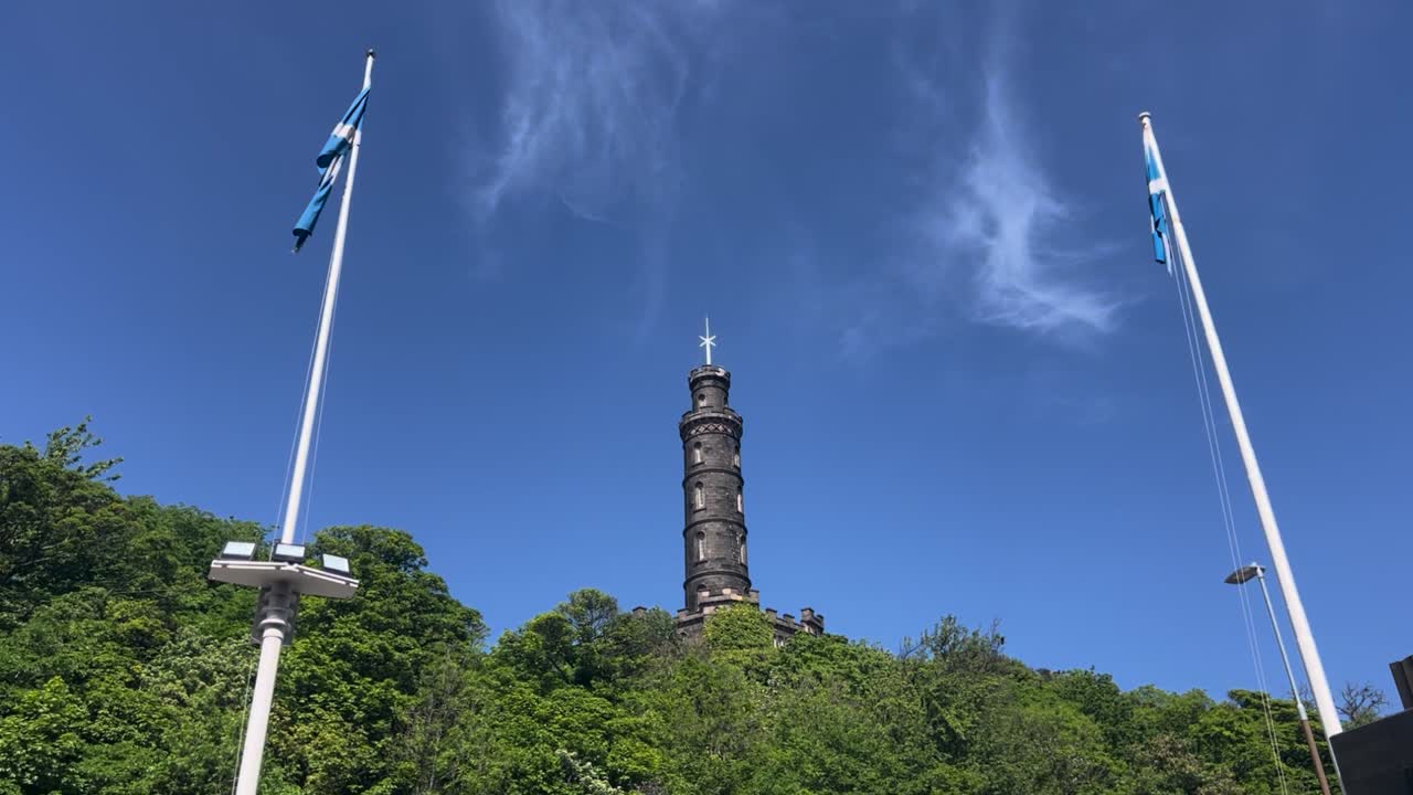 Edinburgh Nelson Monument Calton Hill