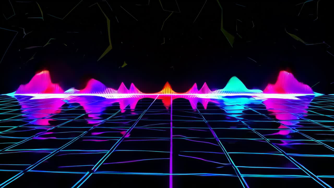 Neon Retro Visualizer