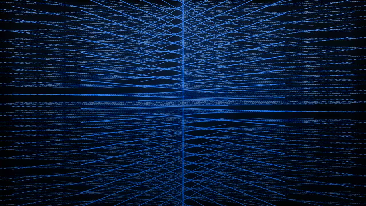 patrón de forma de punto de color azul animación gráficos de movimiento