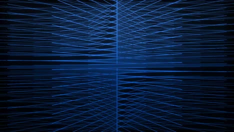 patrón de forma de punto de color azul animación gráficos de movimiento