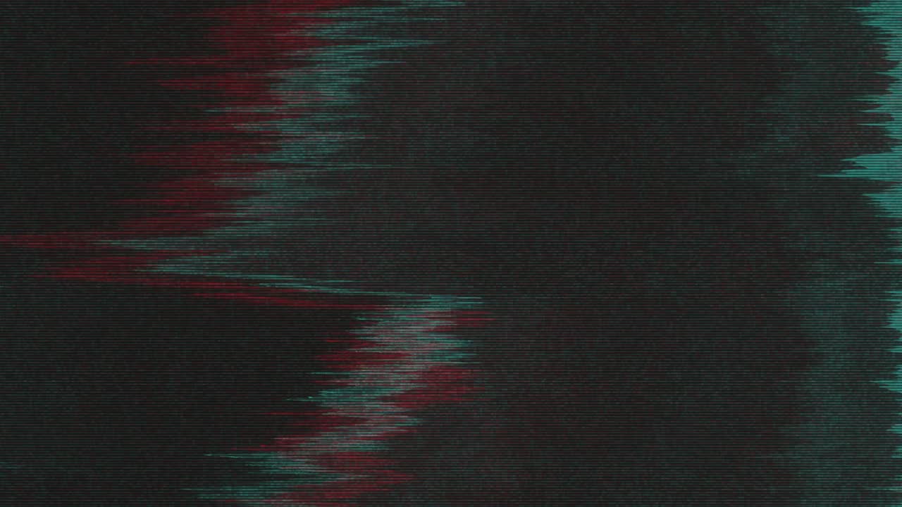 diseño único abstracto animación digital ruido de píxeles error de fallo daño de video
