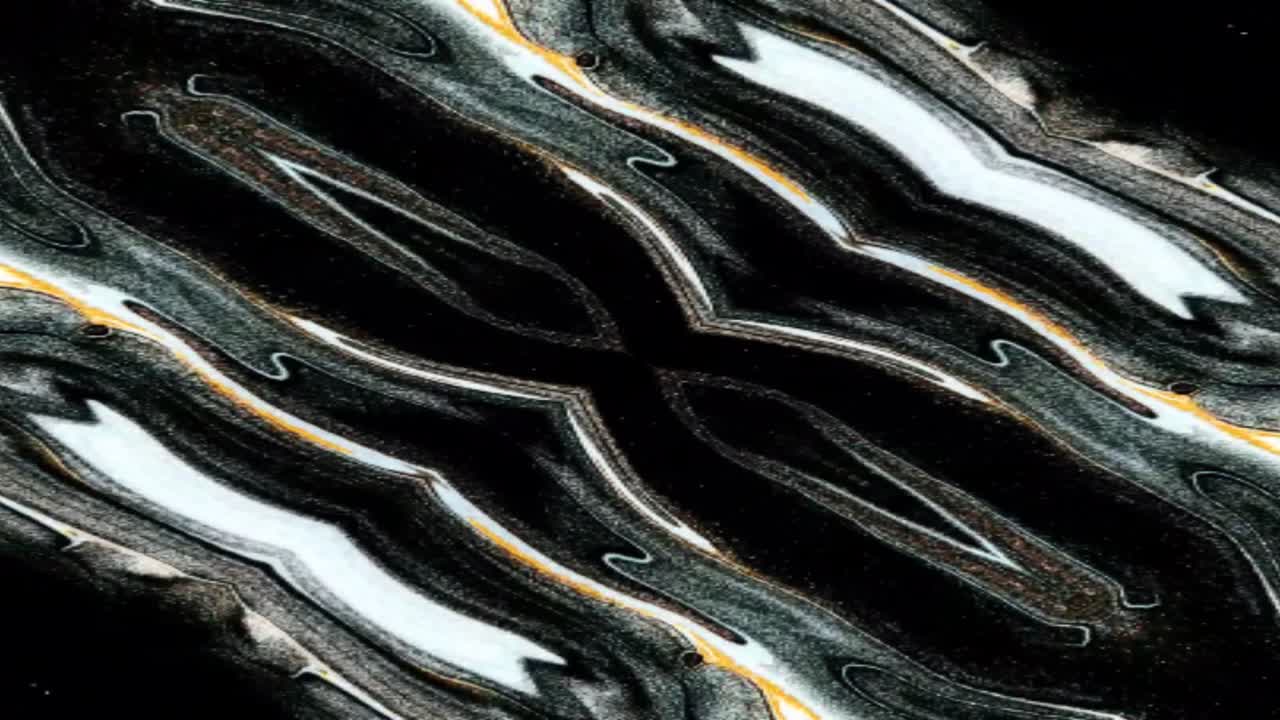 único colorido caleidoscopio patrón de mármol fractal fondo de movimiento.