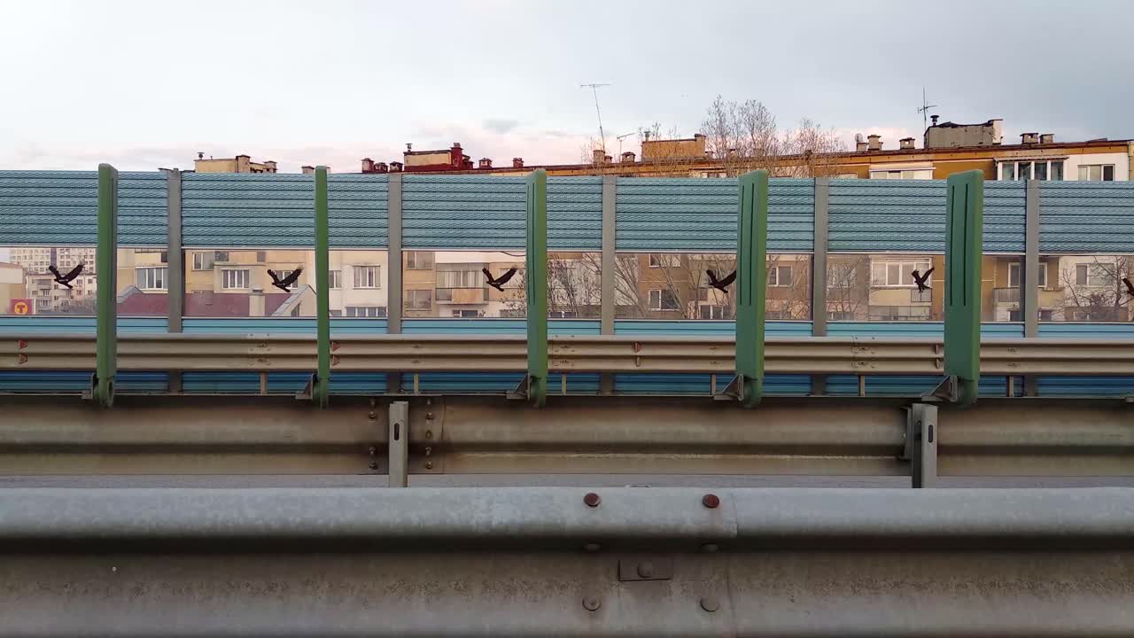 coches corriendo rápido en la autopista