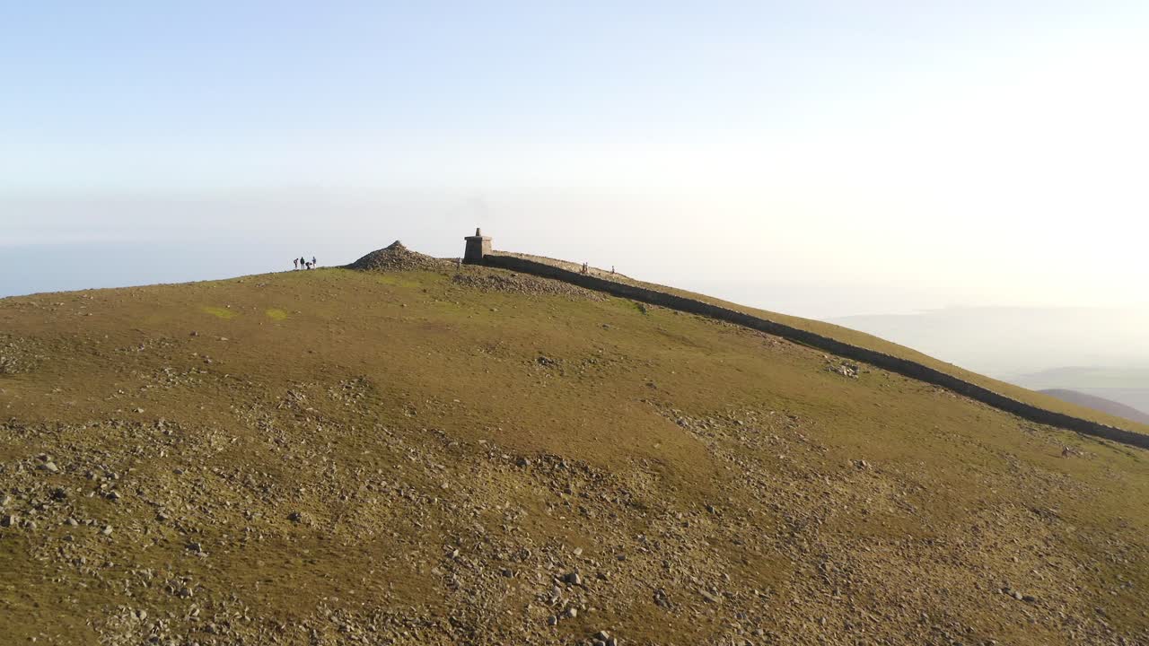 스리브 도나드 피크의 산악인