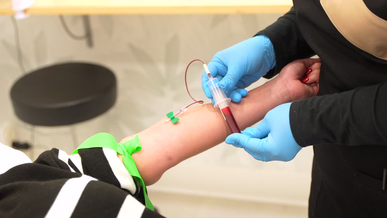 혈액 추출 절차