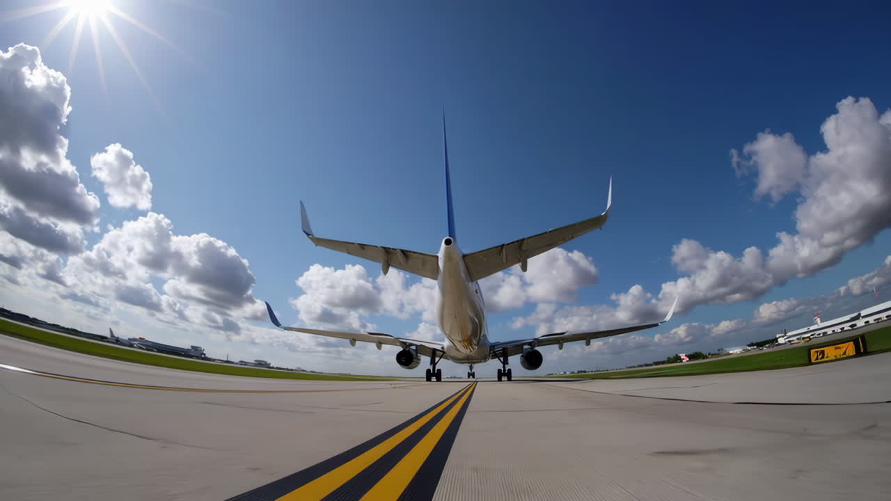 Airplane on the Taxiway