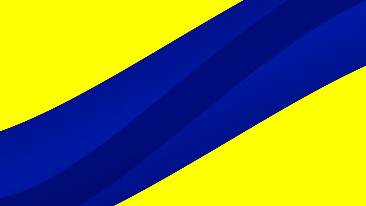 Abstract Motion Background with Diagonal Yellow and Blue Stripes
