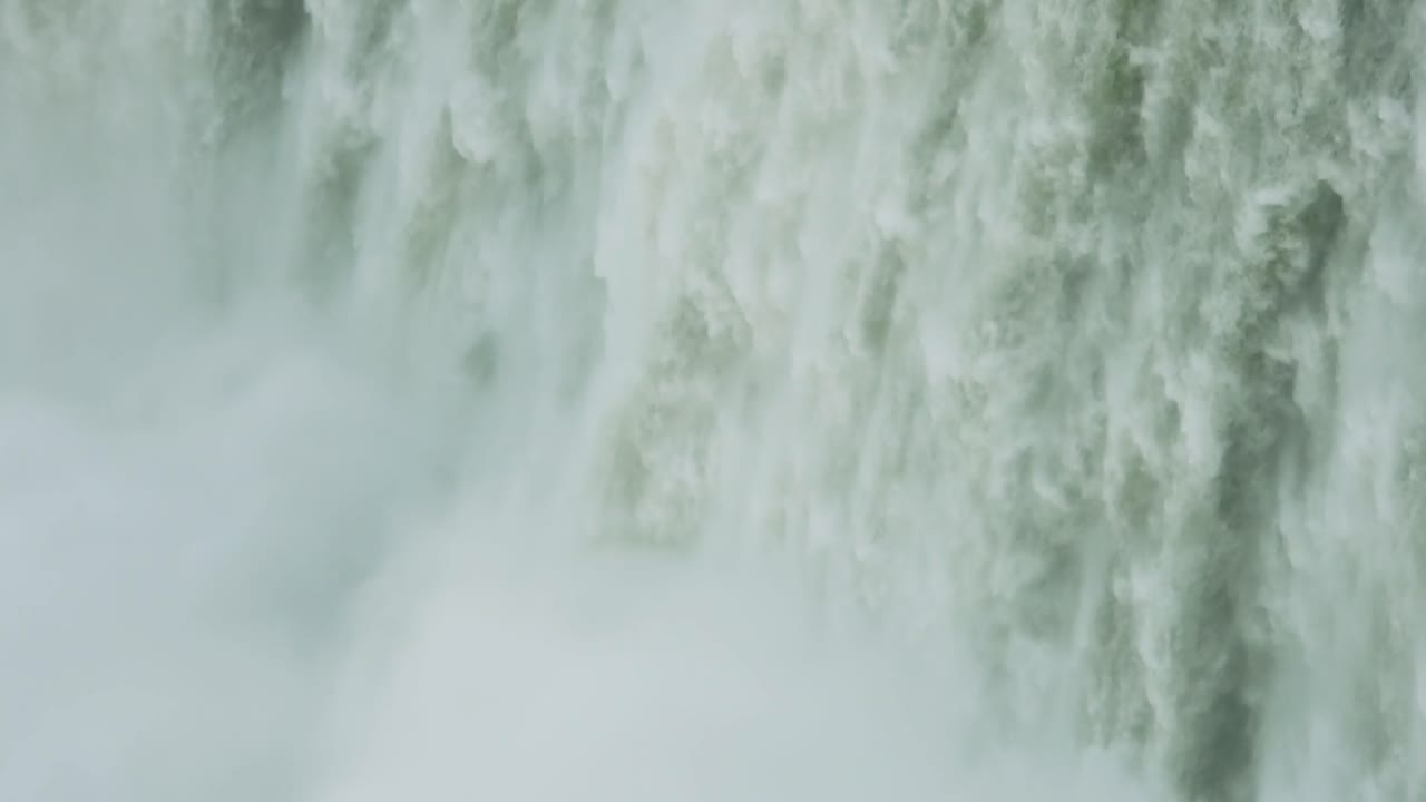 Close up of plunge pool part of Niagara falls, Canada. Static