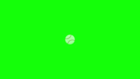 a baseball rapidly approaches and breaks through a surface, causing dramatic shattering debris. animation transitions backgrounds from black to white to green for compositing flexibility