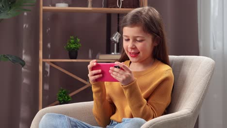 girl using a phone