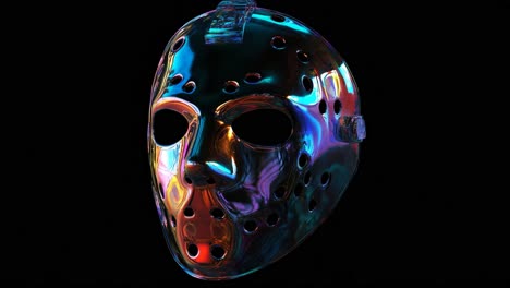 Colorful Hockey Mask