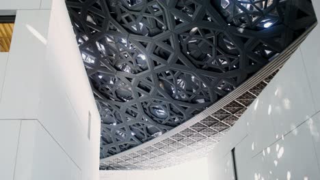 modern architecture detail, qatar museum