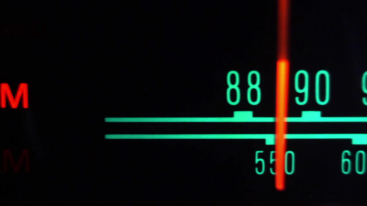 빈티지 라디오 다이얼 16