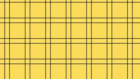Un-Patrón-Sin-Costuras-De-Una-Tela-Escocesa-Amarilla---Perfecto-Para-El-Diseño-De-Papel-Tapiz-Y-El-Movimiento-Geométrico-Decorativo-Elegante-Ornamento-Animación-De-Fondo-Sin-Fin