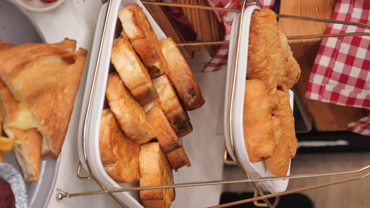 Toast and Pastries