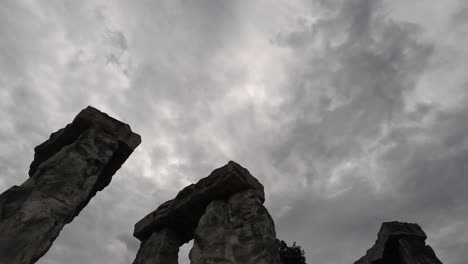 giant stone column