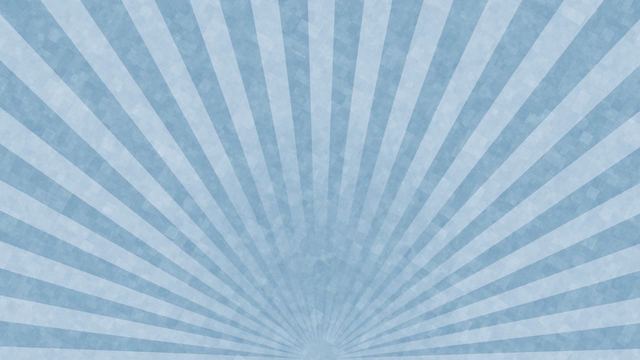 Radiate blue lines spin around the bottom of the background.