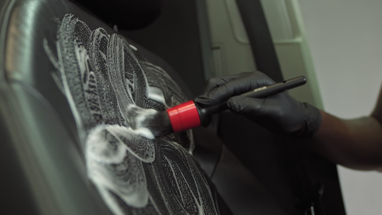 limpieza de asientos de automóviles