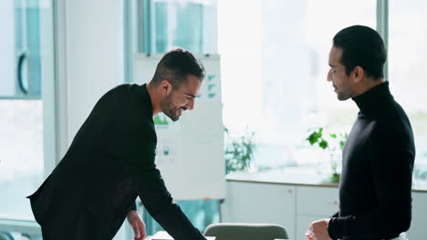 business meeting and handshake