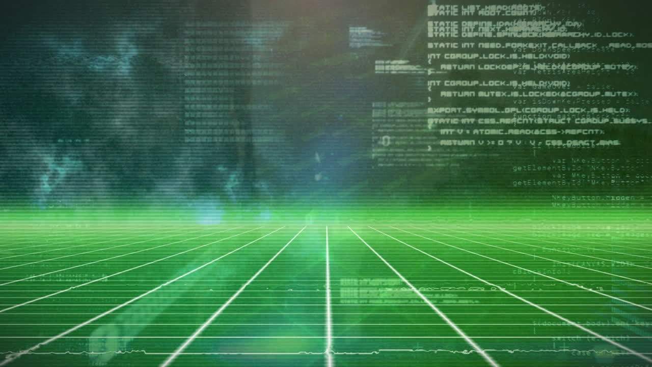 animazione della griglia e elaborazione dei dati.