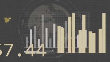 Animation-of-financial-data-processing-over-grid