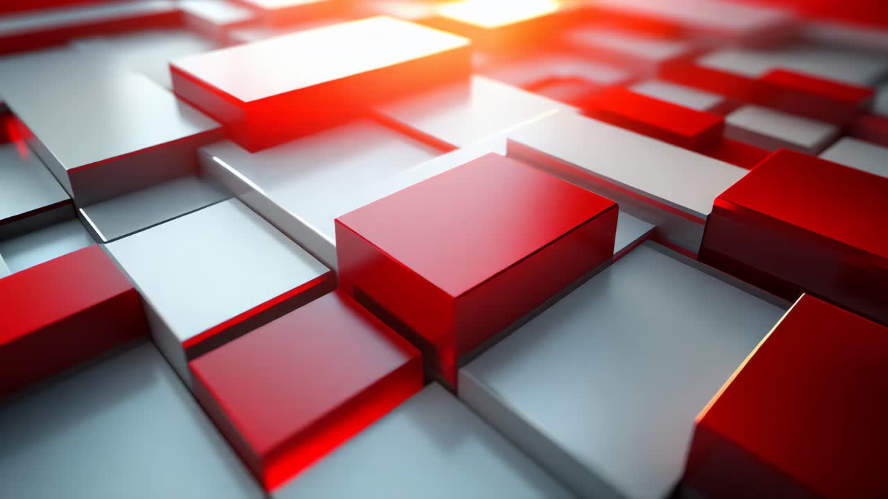 Fondo geométrico 3D abstracto