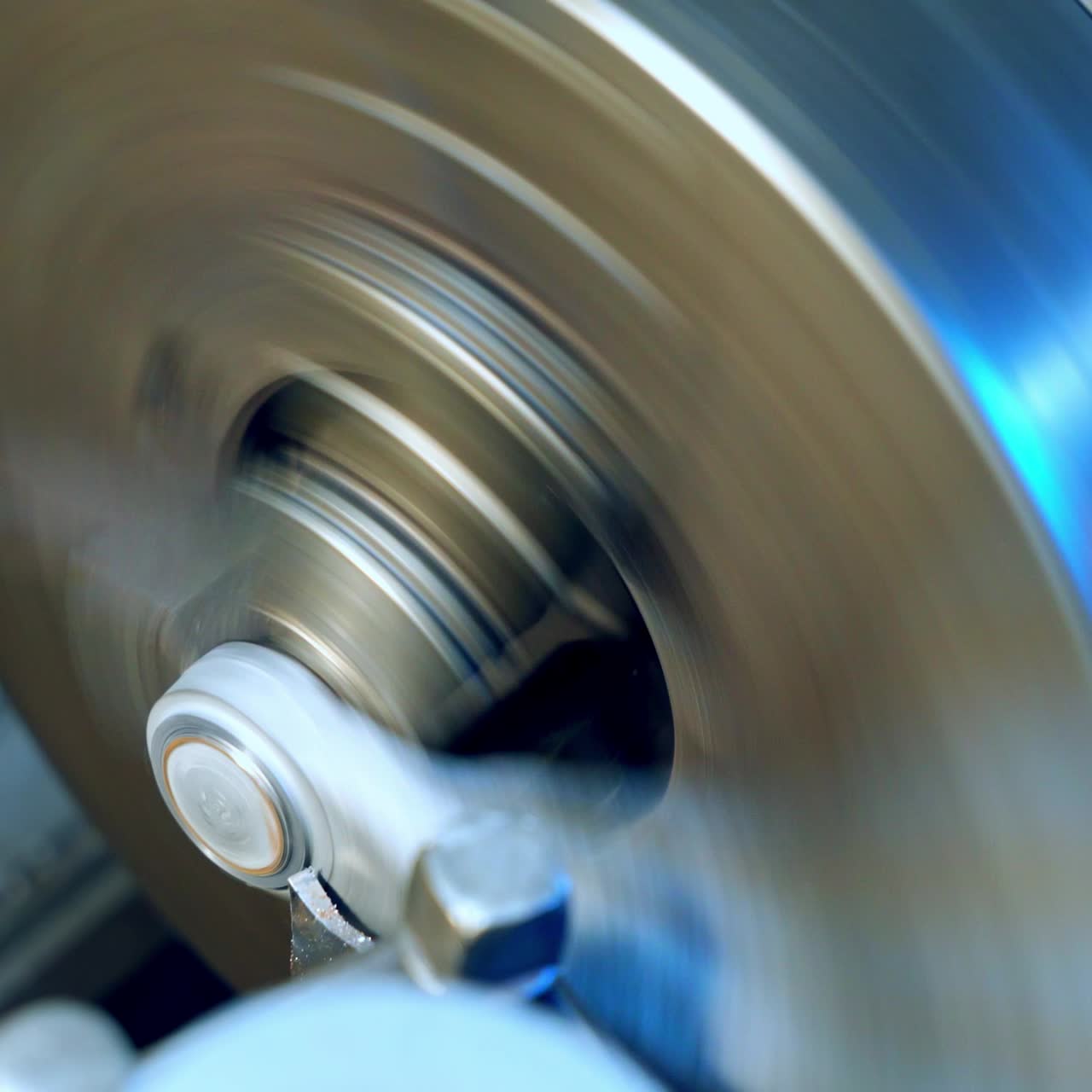 Machine tool in metal factory