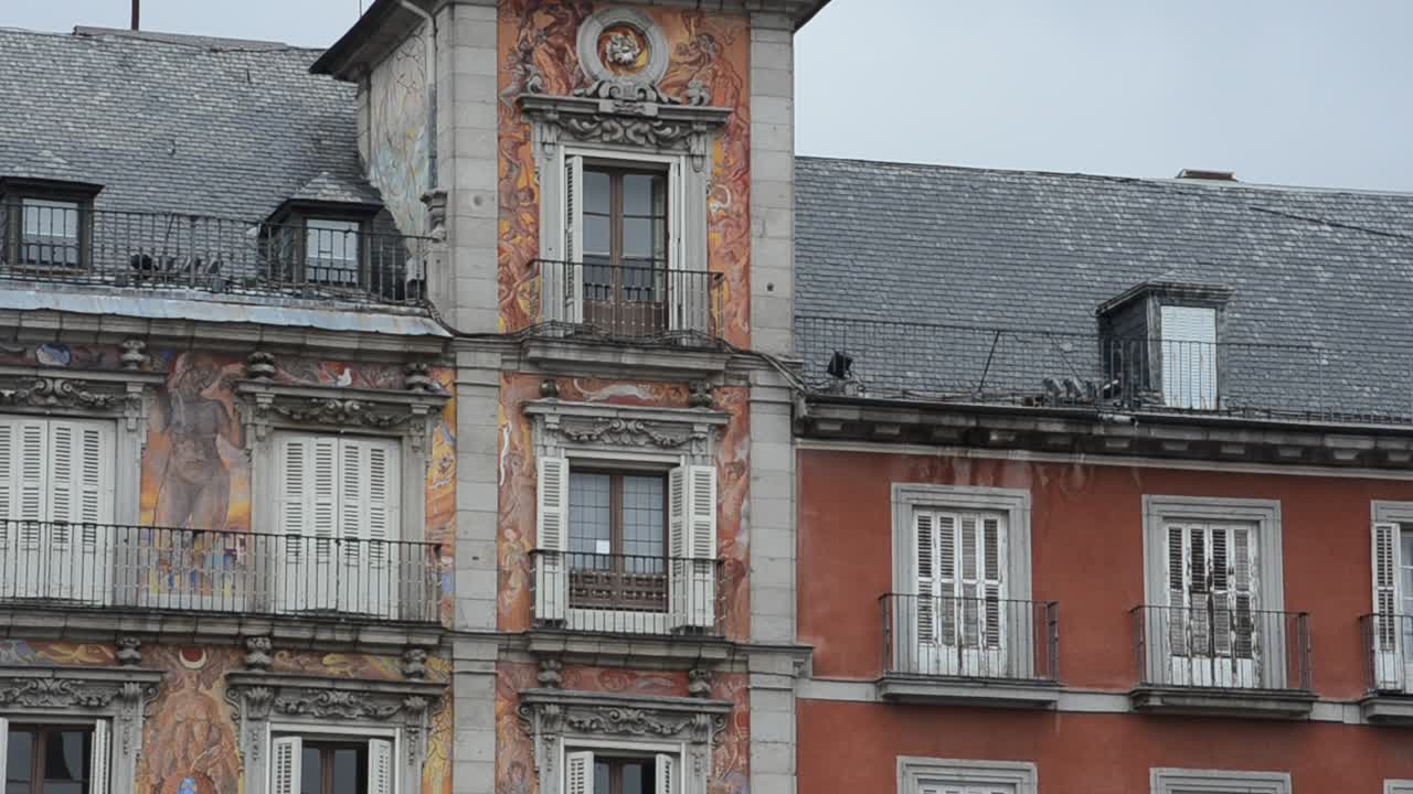 Plaza Mayor nel centro di Madrid, Spagna